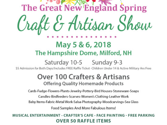 The Great New England Spring Craft & Artisan Show