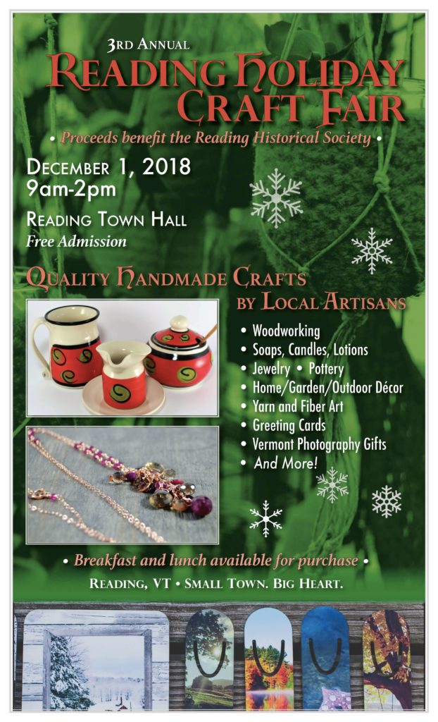 Reading Holiday Craft Fair 2018